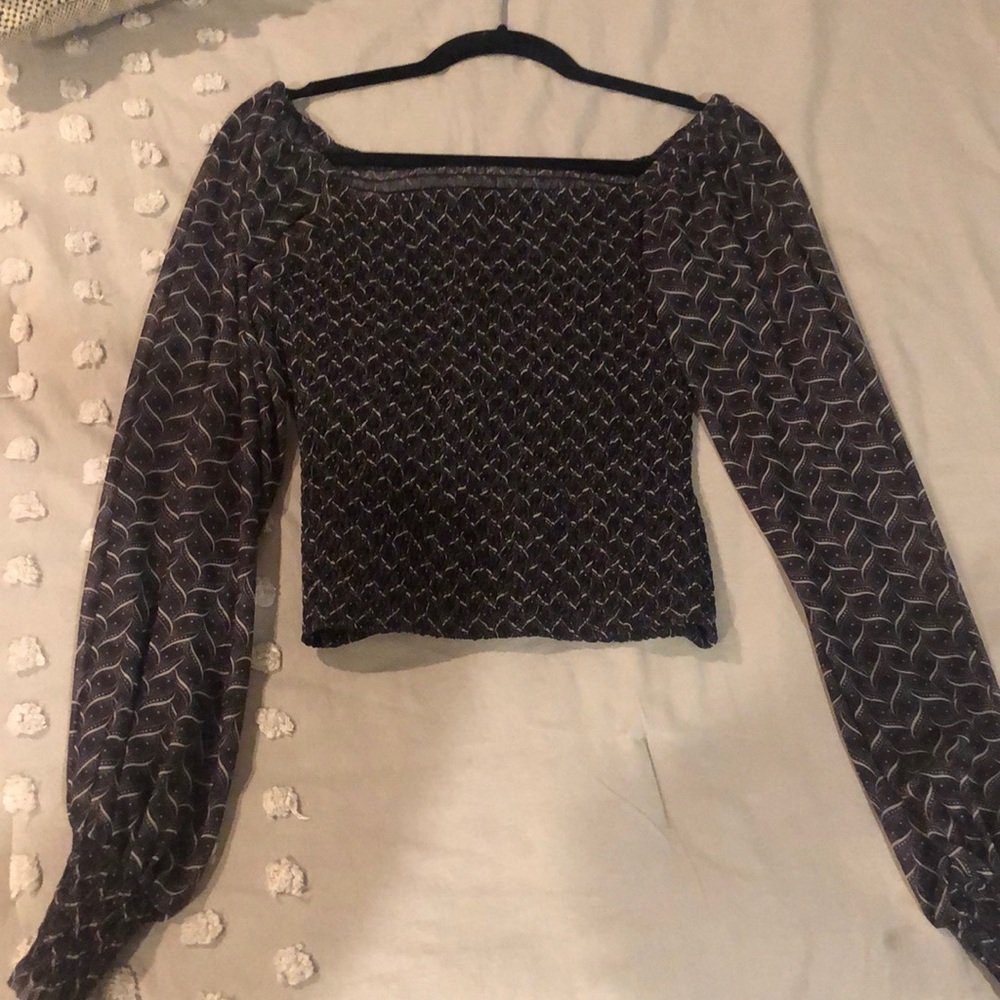 COPY - Anthropologie Puff Sleeve Blouse
